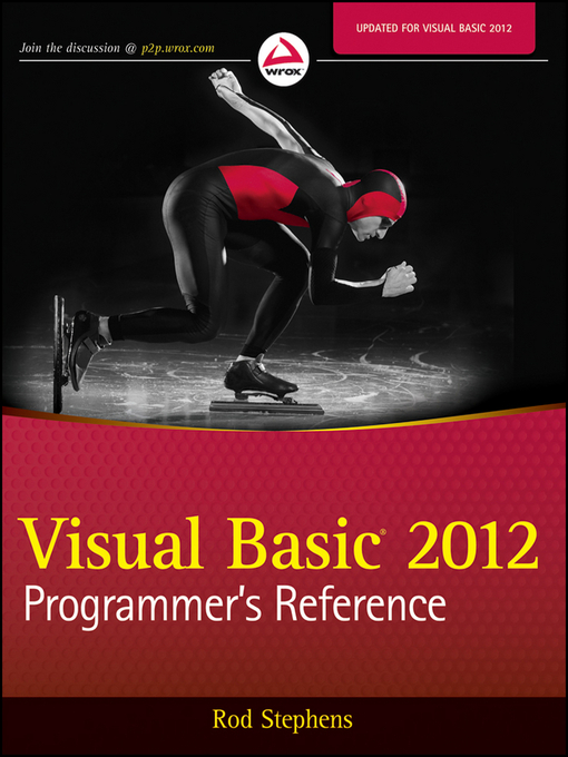 Title details for Visual Basic 2012 Programmer's Reference by Rod Stephens - Wait list